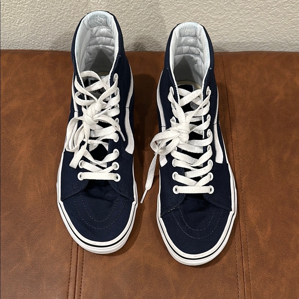 Vans Men's Navy High-Top Sneakers